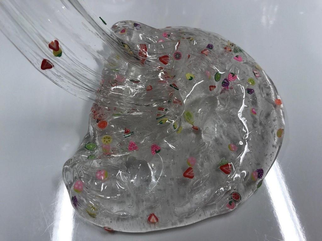 Ikke-giftig superklar krystallfruktslim for barn Jelly Slime Mud 60 ml