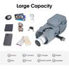 Portable Insulated Water Bottle Carrier Bag Adjustable Shoulder Strap Bottle Pouch Holder for Hiking Travelling Camping