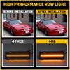 Set Front LED Bumper Side Marker Light For 82-92 Chevy Camaro Pontiac Firebird K