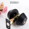 Home Door Gate Single Cylinder Deadbolt Chrome Stainless Steel Dead Bolt Door Lock