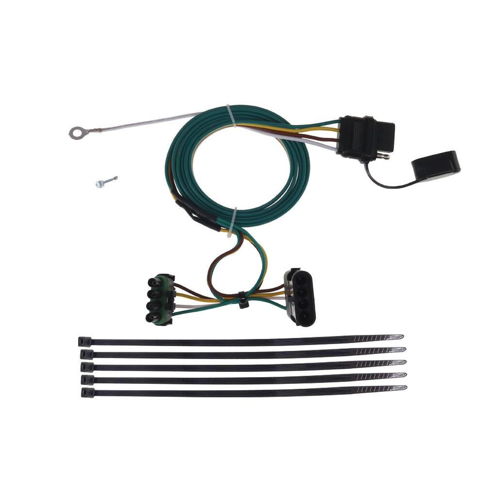 4-Pin Wiring Harness for 88-99 C/K Pickup - Trailer Connector Models 118315, 41125, 55319, 55315