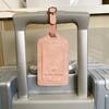 Travel Handbag Label PU Leather Airplane Suitcase Tag Travel Accessories Luggage Tag Boarding Pass