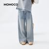 MOMOCO Girls' Sweet Fashion Denim Long Pants