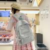 Schoolbag Korean version Sweet and cute backpack Student lightweight large-capacity schoolbag Nylon cloth water-proof junior high school backpack
