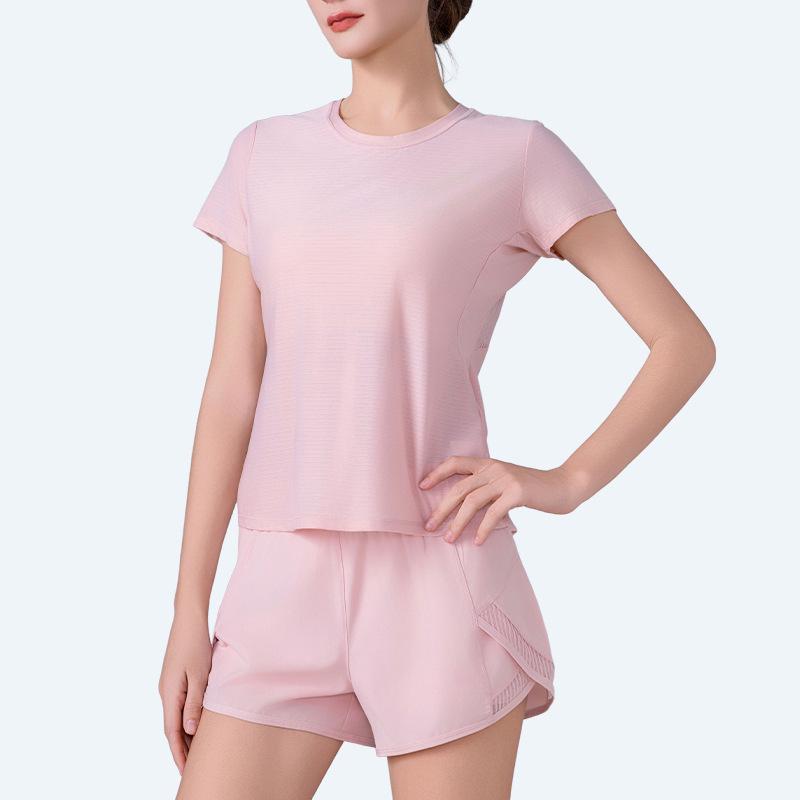 Women's Summer Quick-Dry Yoga and Gym Sportswear Set with Pockets