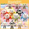 Egg Party Game Accessories Lovely Egg Figure Doll 9.5cm Packaged In Net Bag
