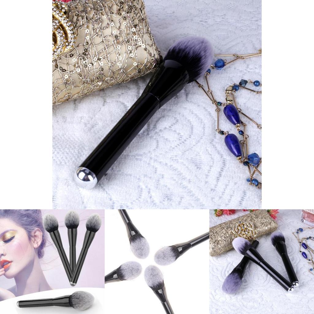 Versatile Soft Powder Big Blush Flame Brush For Flawless Foundation Application