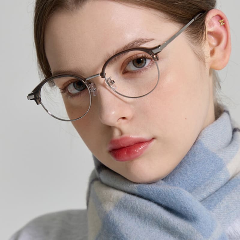 

RECLOW RECLOW FBB81 GRAY GLASS Glasses FREE