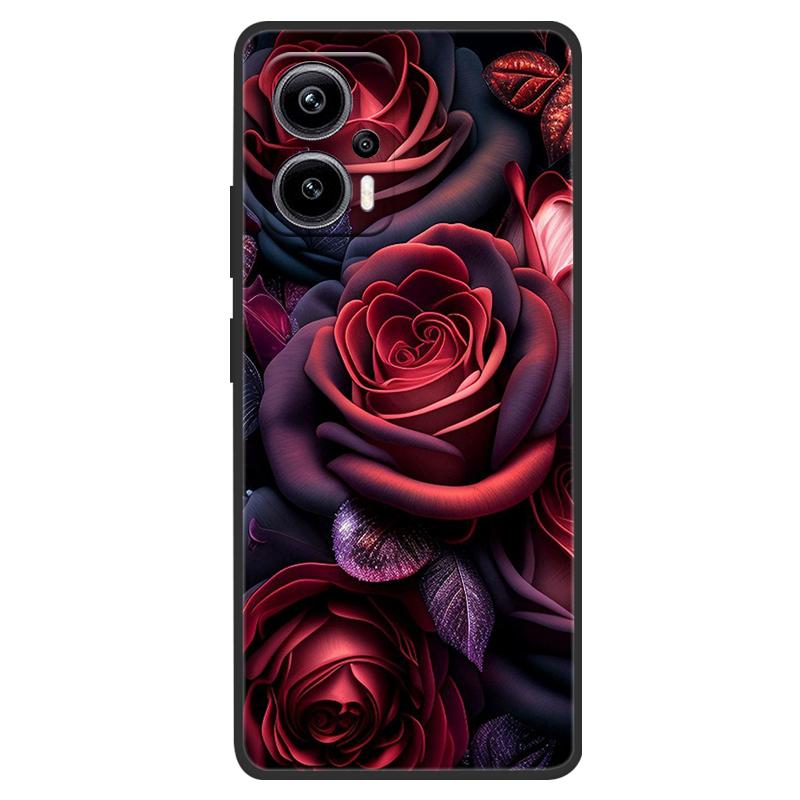 For Xiaomi Redmi Note 12T Pro Cases Soft Silicone Back Case For Redmi Note 12T Pro tpro Phone Cover Black Bumper TPU Funda Coque