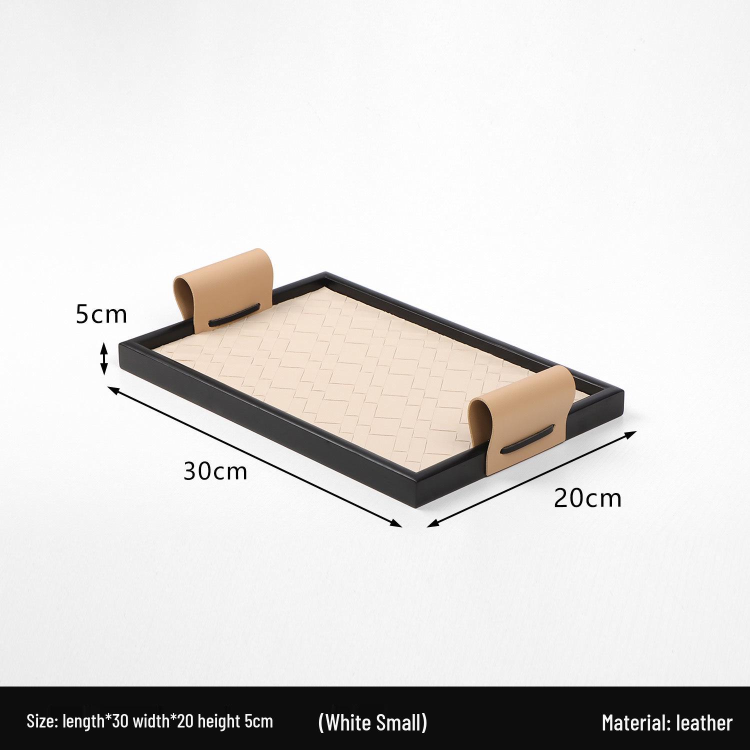 

Роскошный кожаный поднос для ароматерапии и косметики