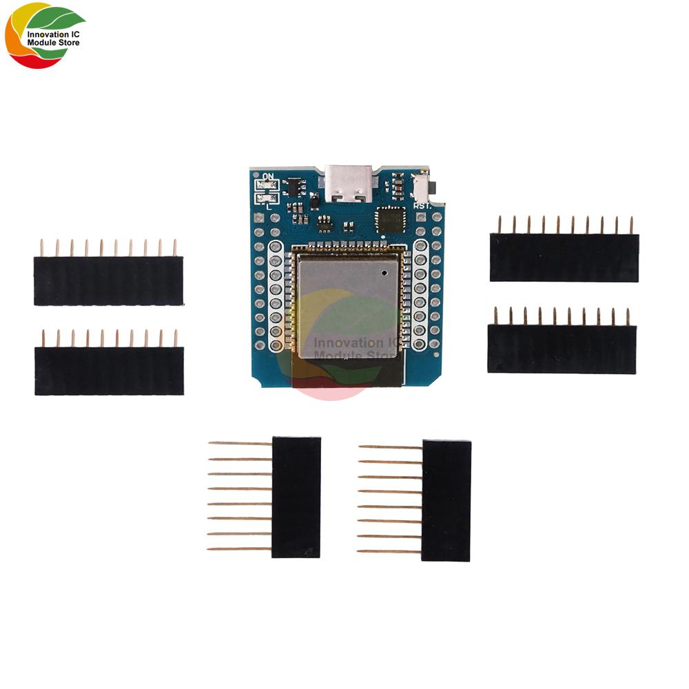 ESP32 D1 Mini ESP-32 WiFi+Bluetooth Development Module Board Base on ESP8266 Fully Functional Compatible for WeMos D1 Mini