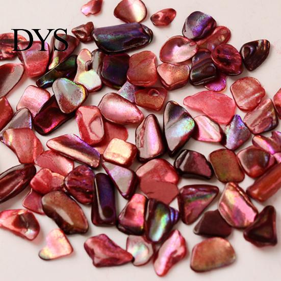 Nail Art Shell Decoration Colorful Natural Abalone Thin Slices 3D Charm Manicure Craft Ornaments Supplies DIY