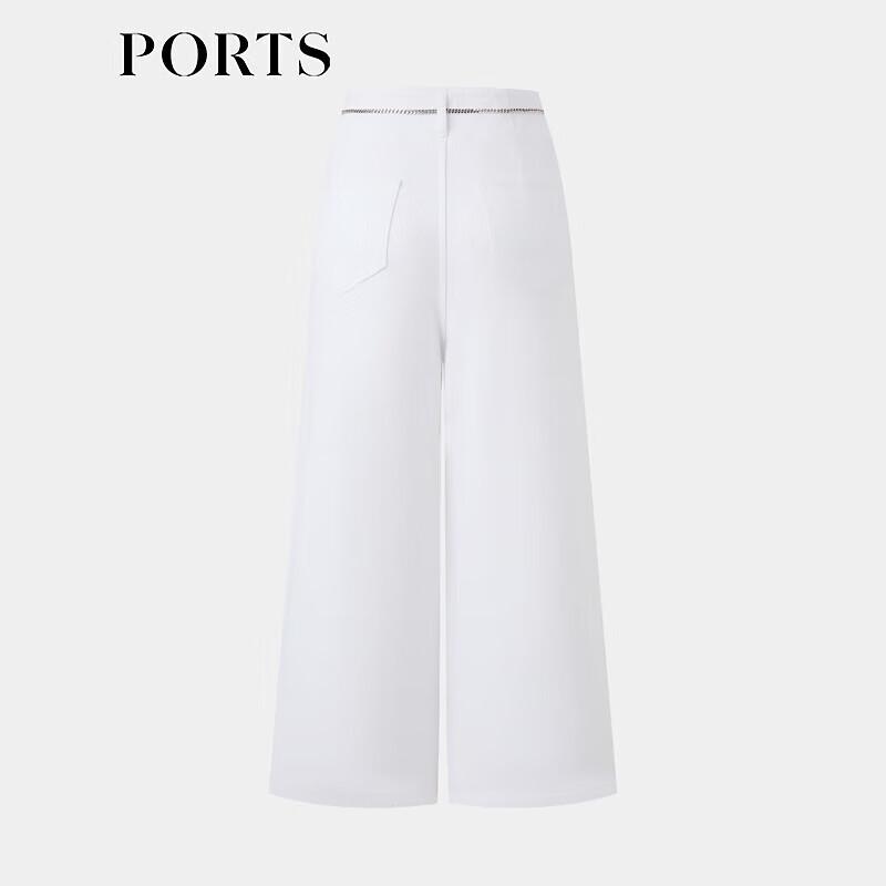 PORTS Women's Cropped Wide-Leg Pants