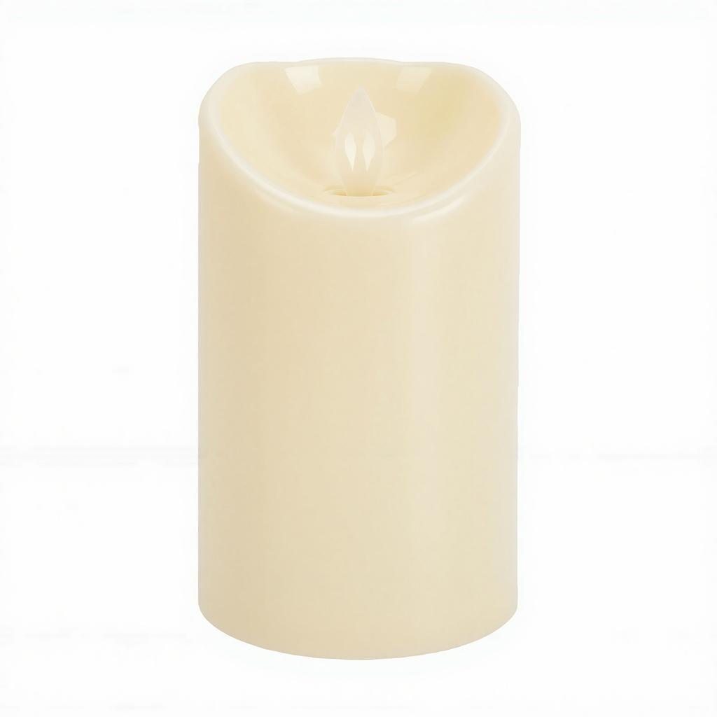 LED Electronic Candle Battery Operated Rechargeable Flameless Candle for Game Props Wedding Party Decor USB Charging