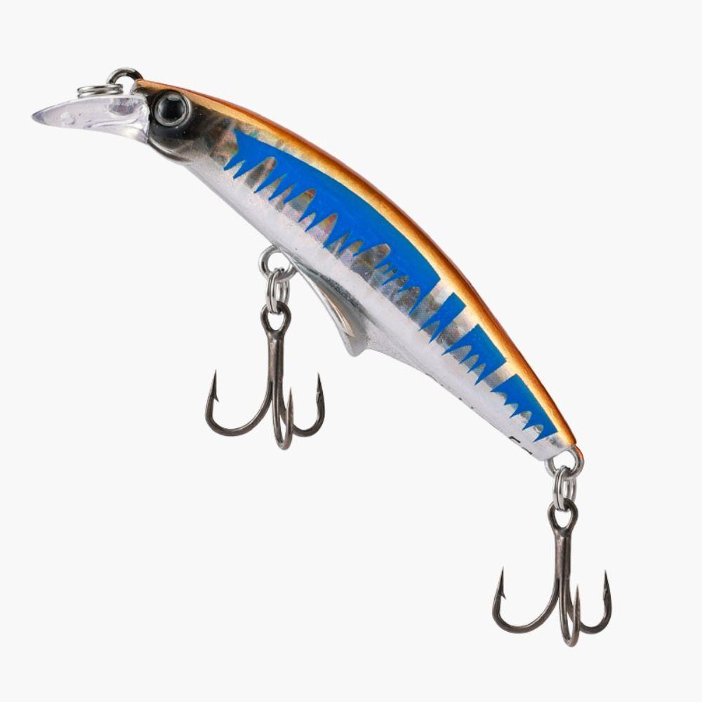 

6,8 см/ 8,4 см Рыболовные приманки АБС Приманка для соленой воды Профессиональные рыболовные снасти blue-8.7g/8.4cm