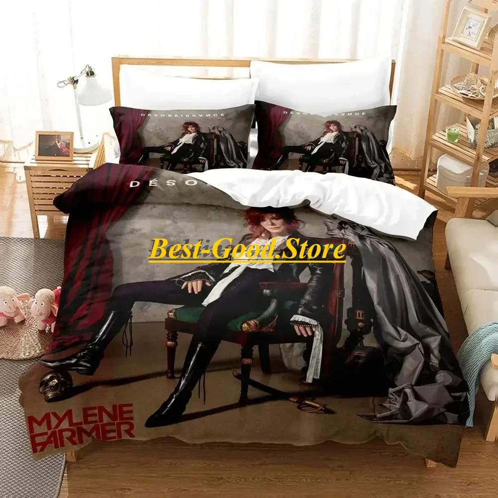 Butterfly Mylene Farmer Bedding Set Duvet Cover Sheet Printed Bed Set Pillowcase Bed Full Queen King Size Comforter Bedroom