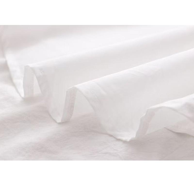 New Women's Tie Shirt, Autumn Long-sleeved White Shirt, Embroidered Shirt