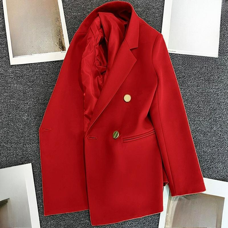 

Конфетно-зеленый жареный уличный маленький пиджак женский весенне-осенний темпераментный маленький повседневный XS