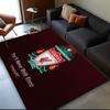 1PC rug Football Liverpool Crest Carpet, Chair Rug,Area Rug for Office Bedroom living rooms bedroom, Doormat decor Christmas fan gifts
