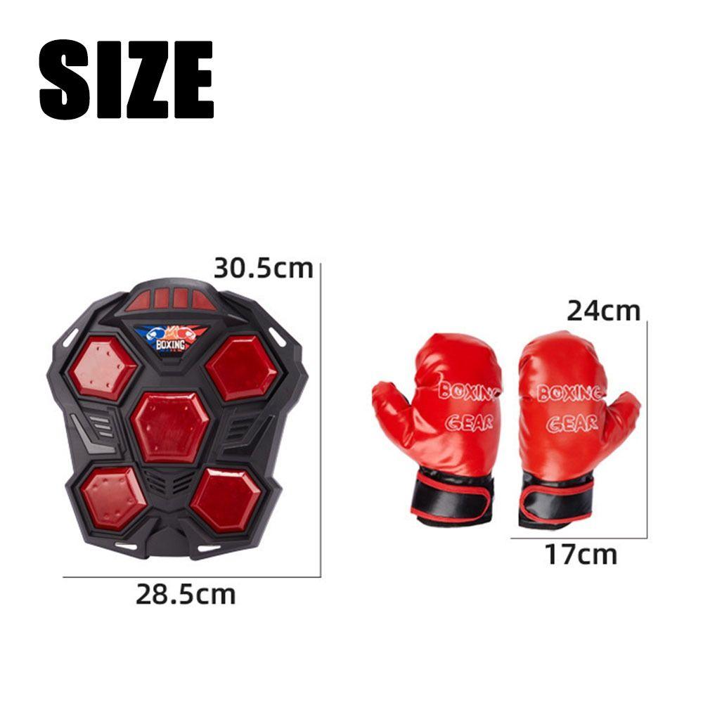 Portable Interactive Boxing Toy Set Creative Smart Music Boxing Machine  Boxing Training Equipment