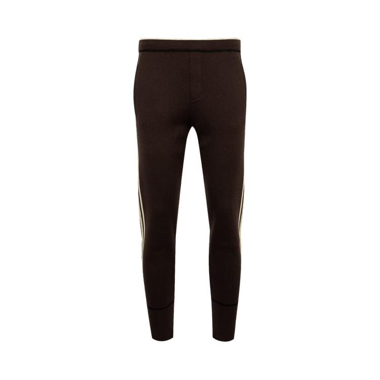 

adidas x Wales Bonner Statement Knit Pants Dark Brown Unisex Bottoms IN5952 XXXL