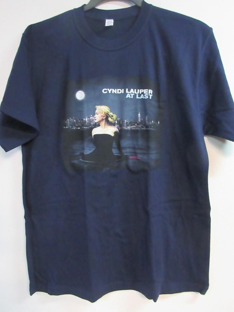 CYNDI LAUPER OFFICIAL MERCH AT LAST BAND CONCERT MUSIC EXTRA LARGE Unisex T-Shirt