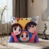 Anime Japan AAzumanga Daioh Osaka AAyumu soft Comfort Pillowcase for Sofa nap Living Room party Home pet Decor Pillowcover