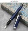 AURORA Fountain Pen Epsilon IPSILO Blue CT 14K Fine Nib F B13-CBF