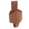 Leather Beer Belt Holder Outdoor Beer Bottle Drink Beverage Waist Pouch for Barbecue Picnic Camping