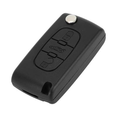 [A ABSOPRO] Peugeot 3 Button Key Shell Case Keyless Entry Remote Key Fob Replacement Case for 207
