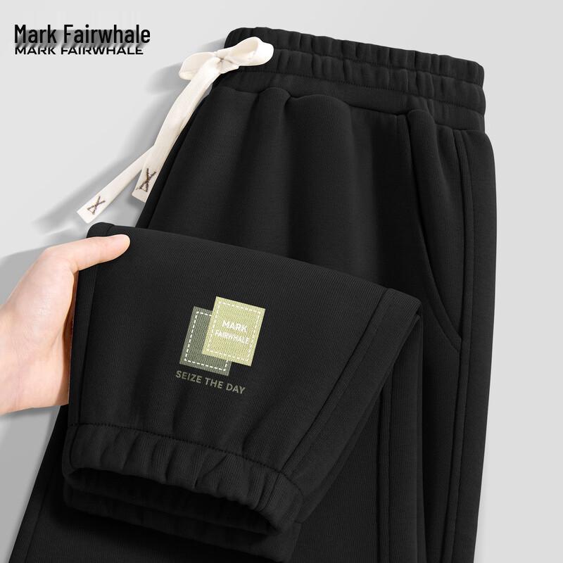 Mark Fairwhale Men's 2025 Autumn Trend Loose Straight Sport Pants
