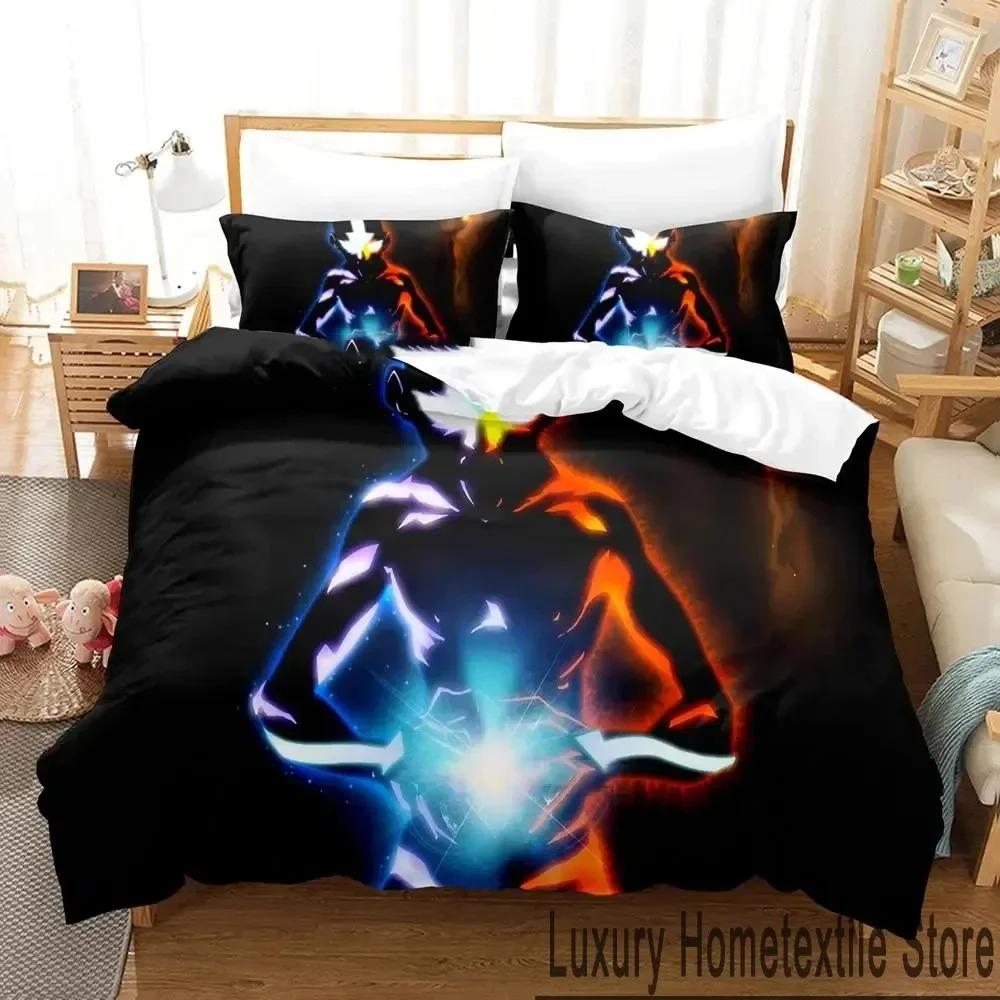 3D Print Cartoon Avatar The Last Airbender Bedding Set Boys Girls Twin Queen King Size Duvet Cover Pillowcase Bed Boys Adult