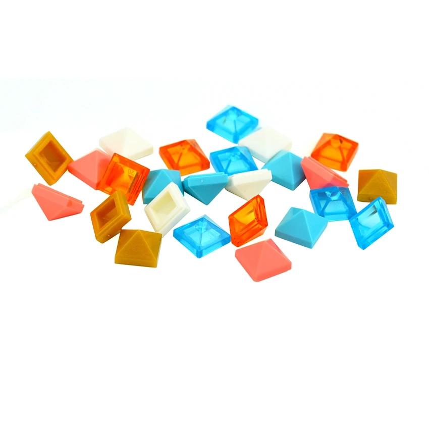 DIY Accessories Slope 45 1x1x2/3 Building Blocks Technical PartsQuadruple Convex Pyramid 22388 Learning-Focused Bricks ideal for Children