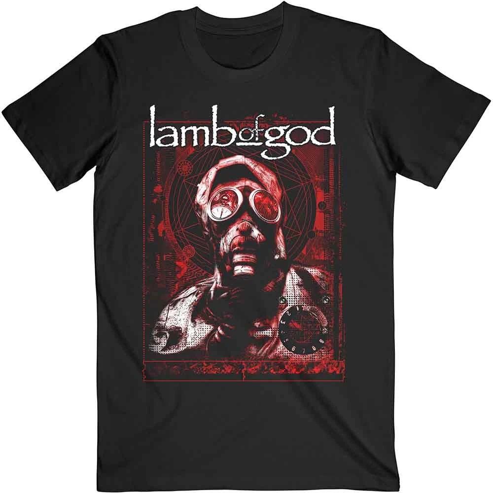 Lamb of God LAMBTS08MB T-Shirt, Black, All S