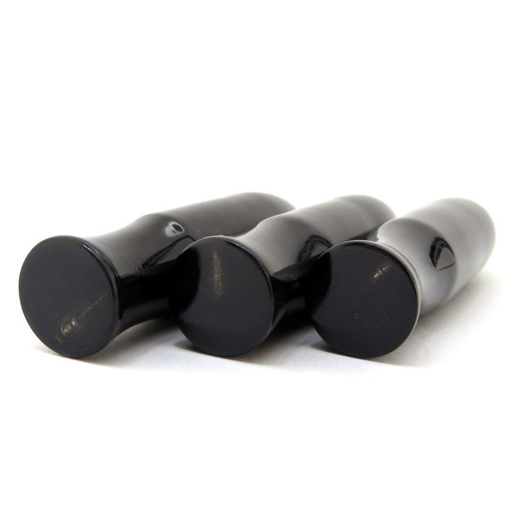 Kassa bullet stick black buffalo length 8cm x diameter great for Abbey leather (natural horn) approx. approx. 1.8cm (also stick!!)