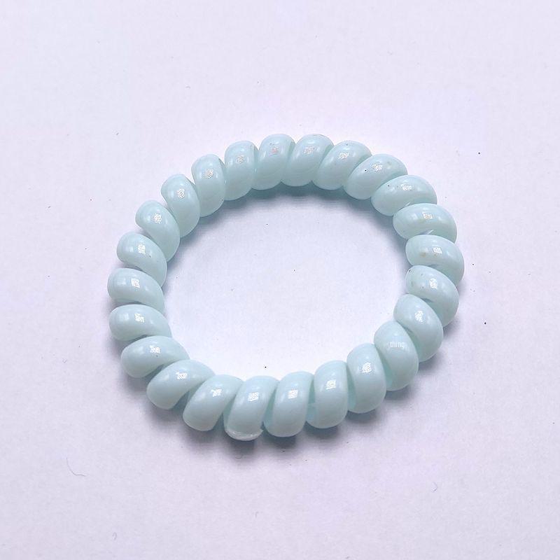 Candy-Colored Thick Bracelet-Style Hair Ring: Extra-Large Korean Rubber Band and Spring Headband Ornament
