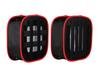 LED Softbox with Red/Black Honeycomb Edge for Portrait Photography