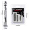 Wenge Wood Hand-Twisted Mini Drill for Precision Carving and Punching