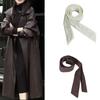Womens Cotton Puffer Ribbon Sash Belt Waistband for Down Coat Down Jacket PU Waist Tunics Girdle Waistband