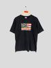 Vintage 90s Keith Haring American Flag T-Shirt, Pop Art, Size L
