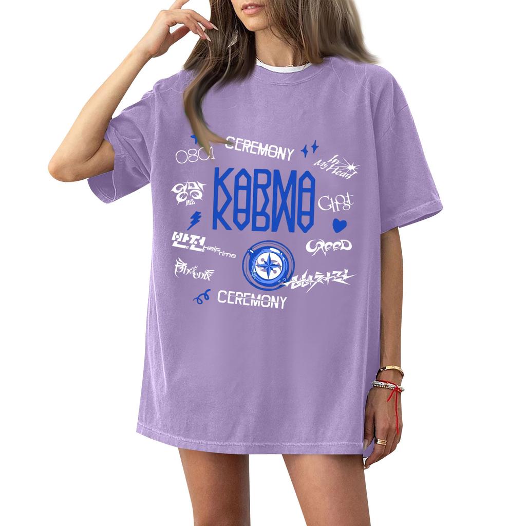 Damen T-Shirts Kurzarmshirts Einfarbige Pullover Sommer Frühling Oberteile Blusen