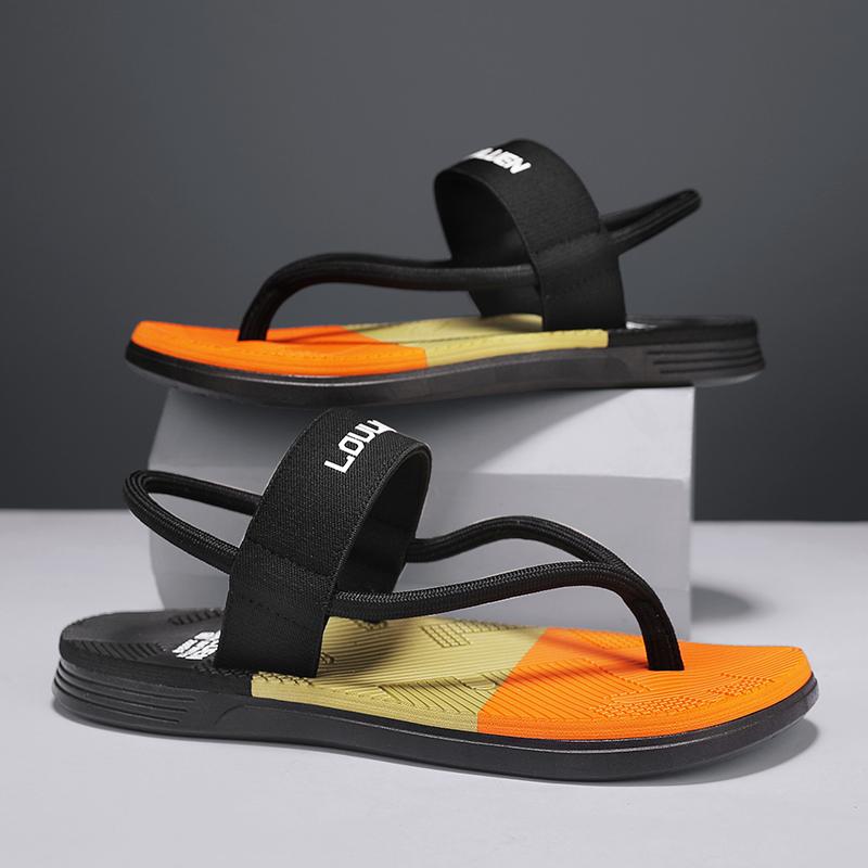 Fresh Footwear Outdoor Sandals Seaside Wrap Ankle Slipper Male Cozy Flip Flops Style Man Slide Casual Shoes Men'S Slipper
