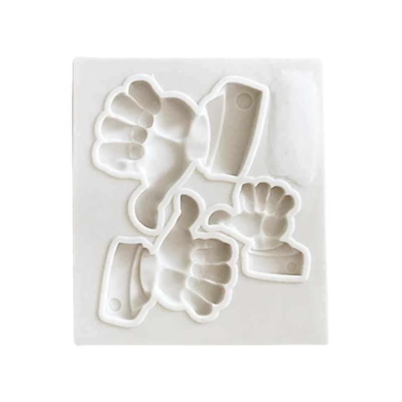 

3D Musical Note Silicone Molds Thumb Silicone Candle Molds for Candle Soap Chocolate Molds for Candy Cake Fondant Baking 1