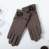 Guanti da Donna Inverno Caldi Antivento Antifreddo Peluche di Coniglio Esterno Equitazione Articoli per la Casa Accessori di Abbigliamento Guanti Femminili