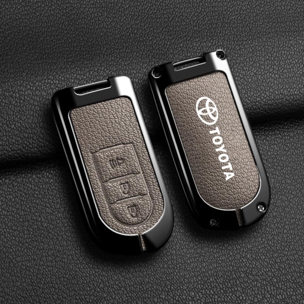 For Toyota Key Cover for Camry RAV4 Highlander CHR Avalon Corolla Keychain Case Durable Protector