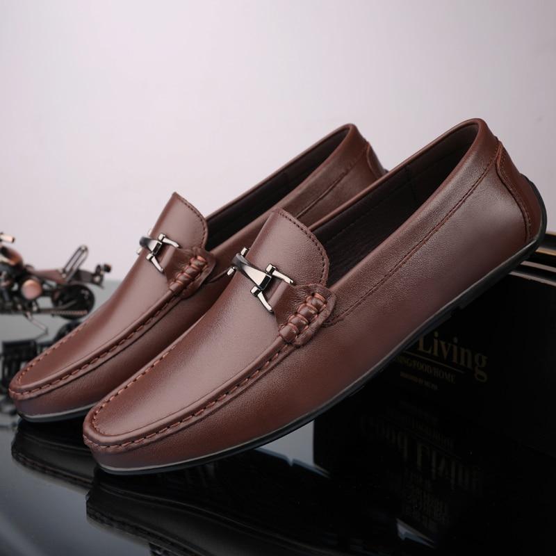 Мужские кожаные туфли — фото 4