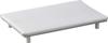 Yamazaki Tabletop Flat Ironing Board with Size X D26 X Comfortable Ironing 5779 Legs, Aluminum, S, Silver, Approx. W40.5 H6cm, Surface,