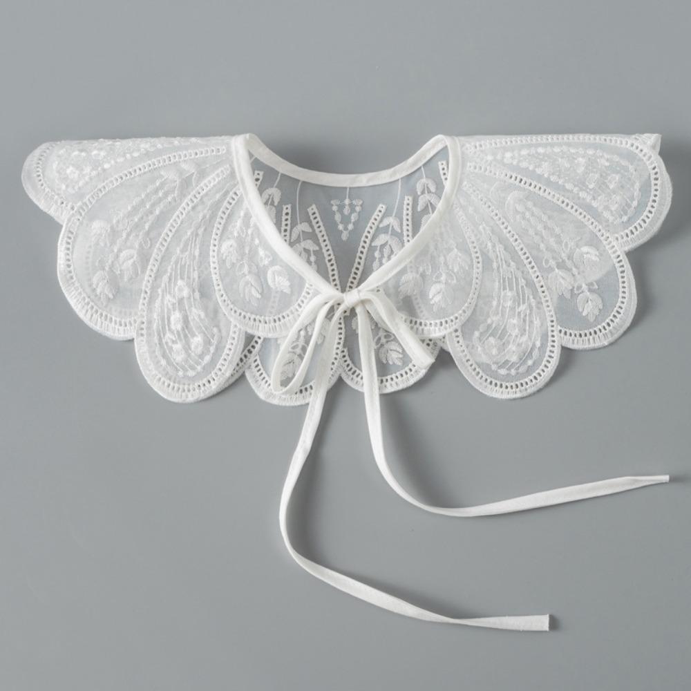 Lace Floral Fake Collar Detachable Decoration Collar False Collar  Shirts/Sweater/Dress Accessory