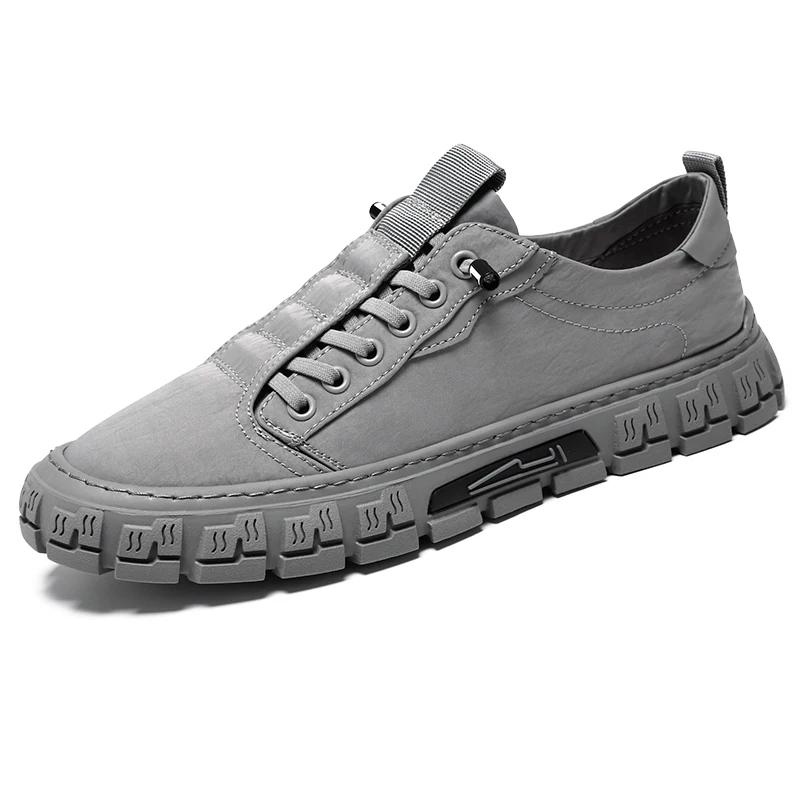 Modische Freizeitschuhe für Herren Outdoor Atmungsaktive Herren-Sneaker Schnürschuhe Laufschuhe Plateau Vulkanisierter Schuh Herren-Tennisschuhe