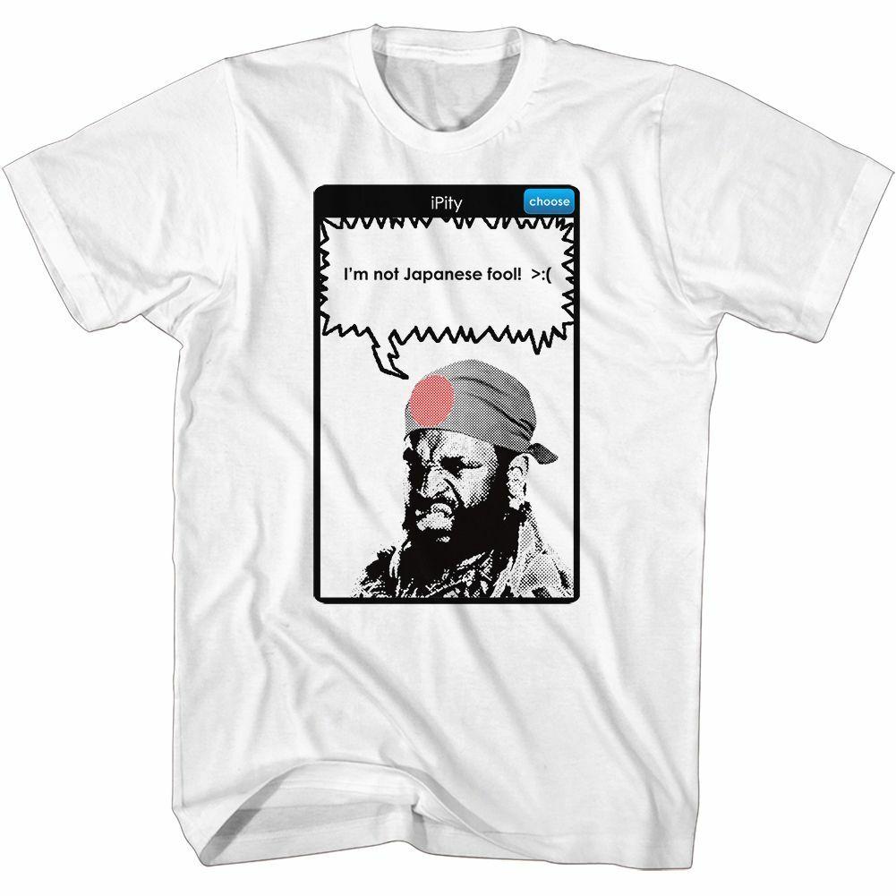 Mr. T iPity White T-Shirt XXXXL